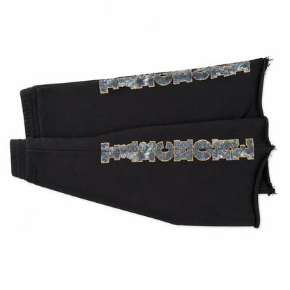 SHORT LONG FARCHONE — BLACK