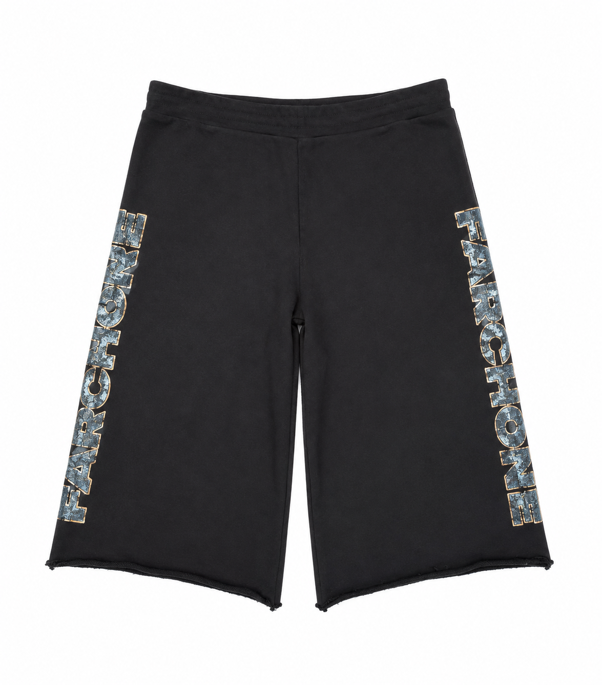 SHORT LONG FARCHONE — BLACK
