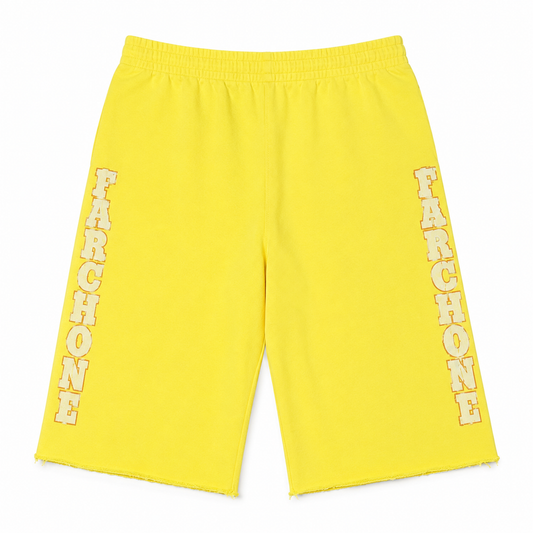 SHORT LONG FARCHONE — YELLOW